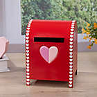 Alternate image 2 for H for Happy&trade; Valentine&#39;s Day Decorative Storage Mailbox in Red