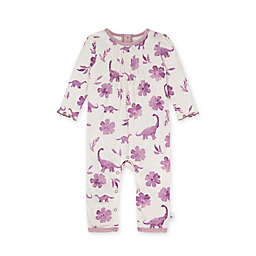 Burt's Bees Baby® Mama & Dino Floral Organic Cotton Coverall in Purple