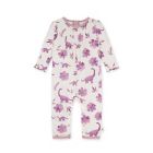 Alternate image 0 for Burt's Bees Baby&reg; Size 12M Mama &amp; Dino Floral Organic Cotton Coverall in Purple