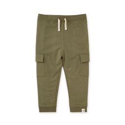 Burt's Bees Baby® French Terry Cargo Pocket Jogger Pant in Herb