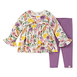 Burt's Bees Baby® 2-Piece Rustic Floral Tunic and Legging Set in Wild Flower