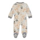 Alternate image 1 for Burt's Bees Baby&reg; Newborn Starry Owl Loose Fit Organic Cotton Sleep &amp; Play Footie