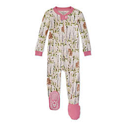 Burt's Bees Baby® Peek-a-Boo Bear Organic Cotton Sleeper in Pink