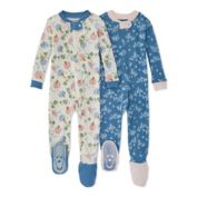 Burt's Bees Baby&reg; 2-Pack Princess Pumpkins Organic Cotton Sleepers in Ivory