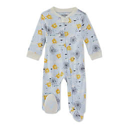 Burt's Bees Baby® Itsy Bitsy Spider Sleep & Play Footie in Blue