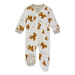Burt's Bees Baby® Newborn Momma Bear Loose Fit Organic Cotton Sleep & Play Footie