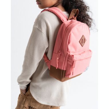 Herschel Supply Co.&reg; Heritage Kids Backpack in Saddle Brown. View a larger version of this product image.