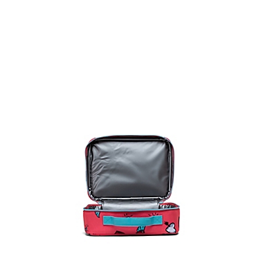 Herschel Supply Co.&reg; Pop Quiz Hearts Lunch Box in Pink. View a larger version of this product image.