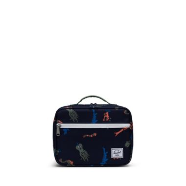 Herschel Supply Co.&reg; Pop Quiz Octopus Lunch Box in Navy Blue. View a larger version of this product image.