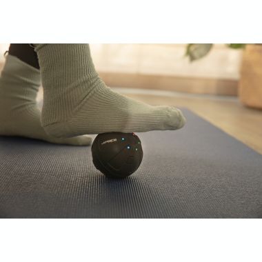 Hyperice Hypersphere Go Vibrating Massage Ball in Black. View a larger version of this product image.