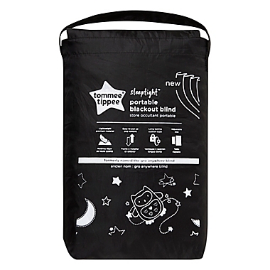 Tommee Tippee&reg; Sleeptime 51-Inch x 39-Inch Portable Blackout Blind in Black. View a larger version of this product image.