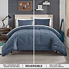 Alternate image 2 for UGG&reg; Corey 2-Piece Reversible Twin/Twin XL Comforter Set in Pacific Blue