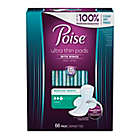 Alternate image 0 for Poise&reg; 66-Count Regular Absorbency Ultra Thin Pads with Wings