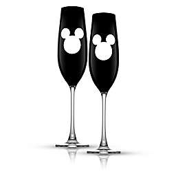 JoyJolt® Disney Mickey Champagne Flutes (Set of 2)