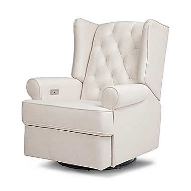 Million Dollar Baby Classic&reg; Harbour Power Recliner in Cream. View a larger version of this product image.