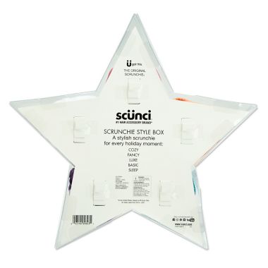 Scunci&reg; 5-Piece Assorted Holiday Spiral Hair Ties. View a larger version of this product image.