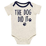 Baby Starters&reg; BWA&reg; Dog Did It Bodysuit in Oatmeal