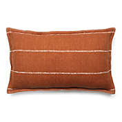 Bee &amp; Willow&trade; Harvest Stripes Oblong Throw Pillow in Coconut Milk/Pecan