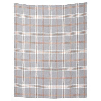 Bee &amp; Willow&trade; Plaid Outdoor Throw Blanket in Grey/White