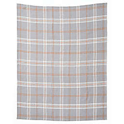 Bee & Willow™ Plaid Outdoor Throw Blanket in Grey/White