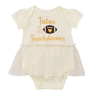 Baby Starters&reg; Tutu&#39;s &amp; Touchdowns Skirted Bodysuit