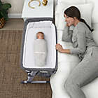 Alternate image 5 for Delta Children Simmons Kids Dream Bedside Baby Bassinet Sleeper in Grey