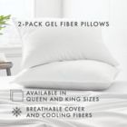 Alternate image 7 for Home Collection&reg; 2-Pack Plush Down Alternative Gel-Fiber Bed Pillows