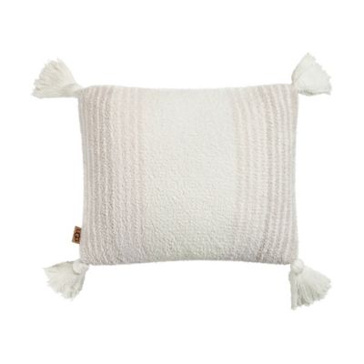 UGG&reg; Poppy Knit Oblong Throw Pillow in Shoreline Stripe