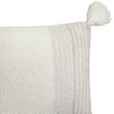 UGG&reg; Poppy Knit Oblong Throw Pillow in Shoreline Stripe. View a larger version of this product image.