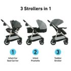 Alternate image 1 for Graco&reg; Modes&trade; Pramette Travel System DLX in Huron