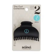 Scunci&reg; Curl Collective Non-Slip Wavy Claw Jaw Clip in Black