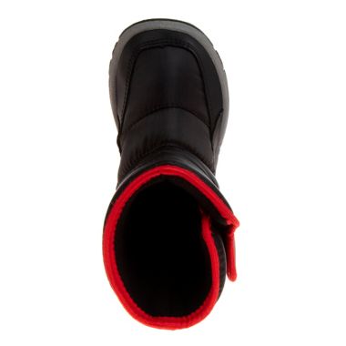 Josmo Shoes Size 6 Snow Boot in Black/Red. View a larger version of this product image.