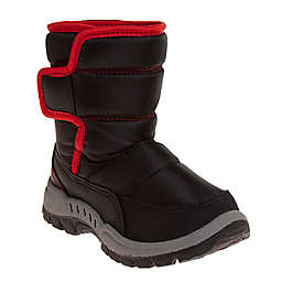 Josmo Shoes Snow Boot in Black/Red