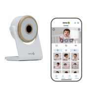 Safety 1ˢᵗ&reg; 1080p HD WiFi Baby Monitor with Easy Setup in White/Natural