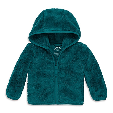 Primary Unisex Teddy Fleece Hooded Jacket. View a larger version of this product image.