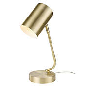 Globe Electric Jordan Desk Lamp in Matte Brass