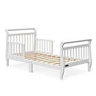 Alternate image 4 for Graco&reg; Classic Sleigh Toddler Bed in White