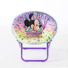Alternate image 1 for Disney&reg; Minnie Mouse Folding Saucer Chair in Purple