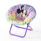 Alternate image 0 for Disney&reg; Minnie Mouse Folding Saucer Chair in Purple