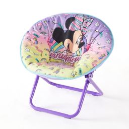 Disney® Minnie Mouse Folding Saucer Chair in Purple