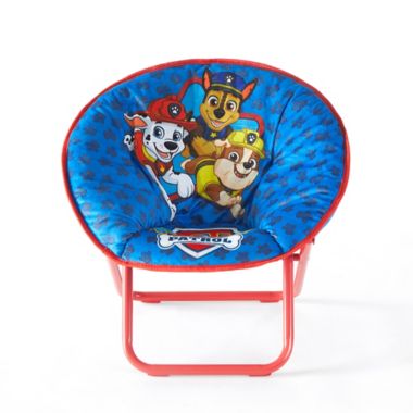 Nickelodeon&trade; PAW Patrol Folding Saucer Chair in Blue. View a larger version of this product image.
