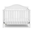 Alternate image 1 for Graco&trade; Stella 4-in-1 Convertible Crib in White