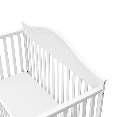 Graco&trade; Stella 4-in-1 Convertible Crib in White. View a larger version of this product image.
