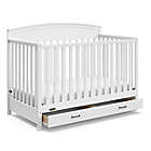 Alternate image 1 for Graco&reg; Benton 4-in-1 Convertible Crib with Drawer in White