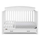 Alternate image 2 for Graco&reg; Benton 4-in-1 Convertible Crib with Drawer in White