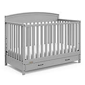 Graco&reg; Benton 4-in-1 Convertible Crib with Drawer in Pebble Grey