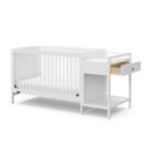 Alternate image 2 for Graco&trade; Fable 4-in-1 Crib and Changer in White