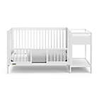 Alternate image 6 for Graco&trade; Fable 4-in-1 Crib and Changer in White