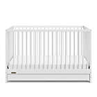Alternate image 1 for Graco&trade; Teddi 5-in-1 Convertible Crib with Drawer in White