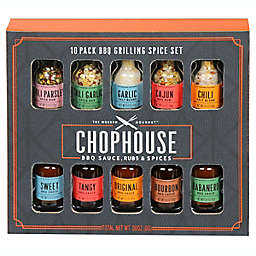 The Modern Gourmet™ Chophouse 10-Piece BBQ Grilling Spice Holiday Gift Set
